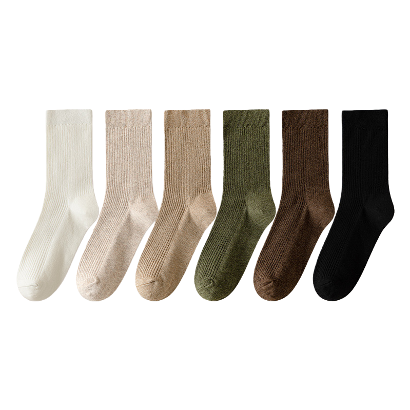 Bingbing Dui Dui's candy-colored women's mid-calf summer thin sequined socks Item Picture