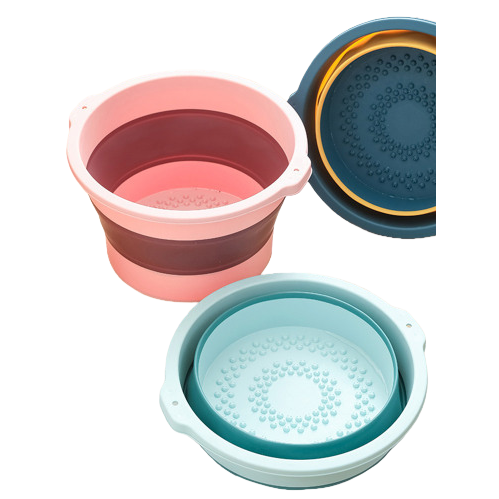 Sushang foldable foot Bath tub, massage the calves, keep warm, household foot bath tub, plastic portable foot bath wonder 093802836 pic 2