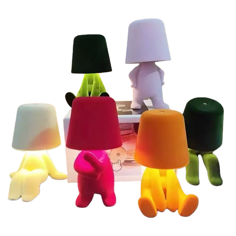 Creative desk lamps with colorful cartoon designs, best-selling high-end night lights and ambient lights Item Picture