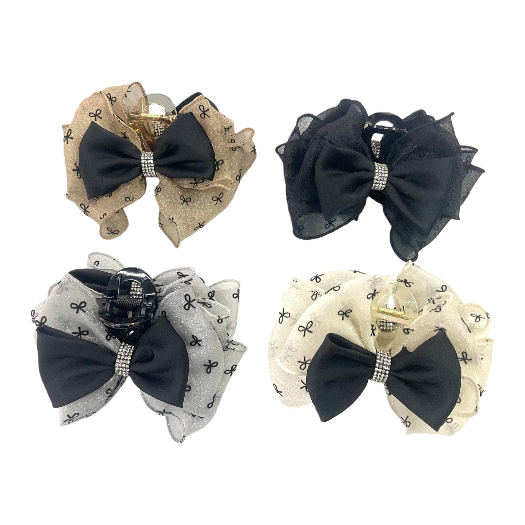 Hairpins, women's fashion set, high-end hairpins, barcode hair accessories, headwear, side bangs clips Item Picture