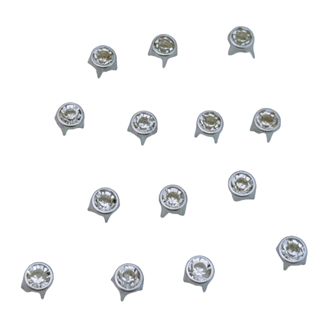 أكياس الفولاذ غير القابل للصدأ AA مثقاب 8 ملم من الملابس البيضاء Item Picture