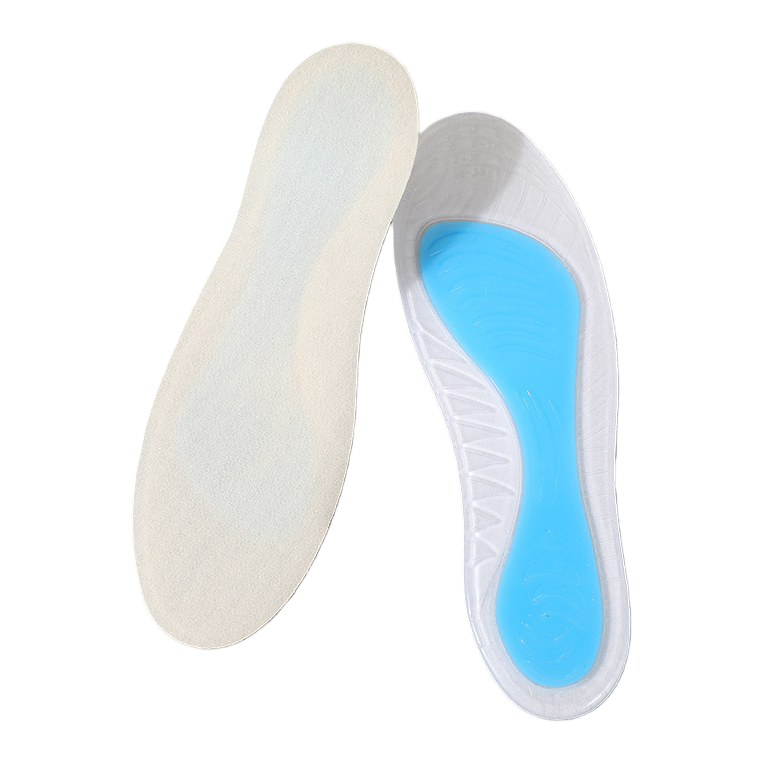 Factory direct sales of gel insoles, TPE+JP velvet insoles, comfortable and non-rubbing insoles wholesale, thickened, comfortable, breathable and anti-slip insoles
