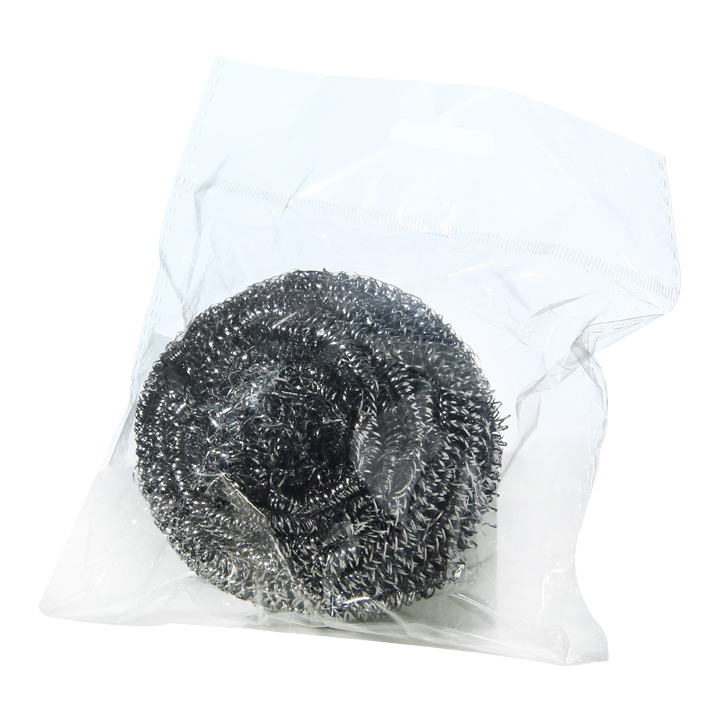Three-in-one cup brush, stainless steel wire ball hard bristle brush, kitchen cleaning supplies, cleaning brush Item Picture