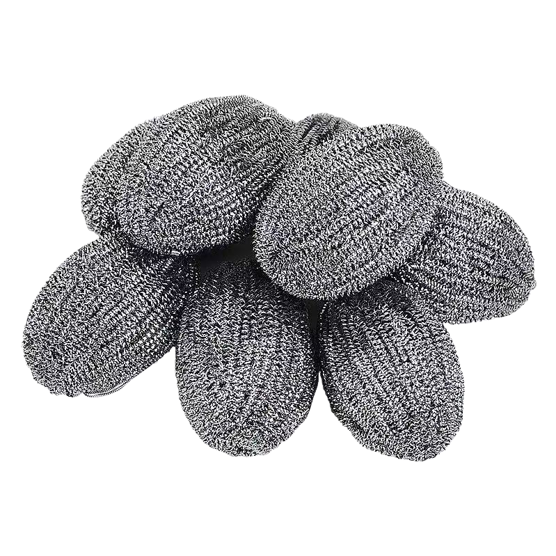 Miaojie Kitchen Cleaning Supplies Set: Steel wool pot cleaning balls, bath salt balls Item Picture