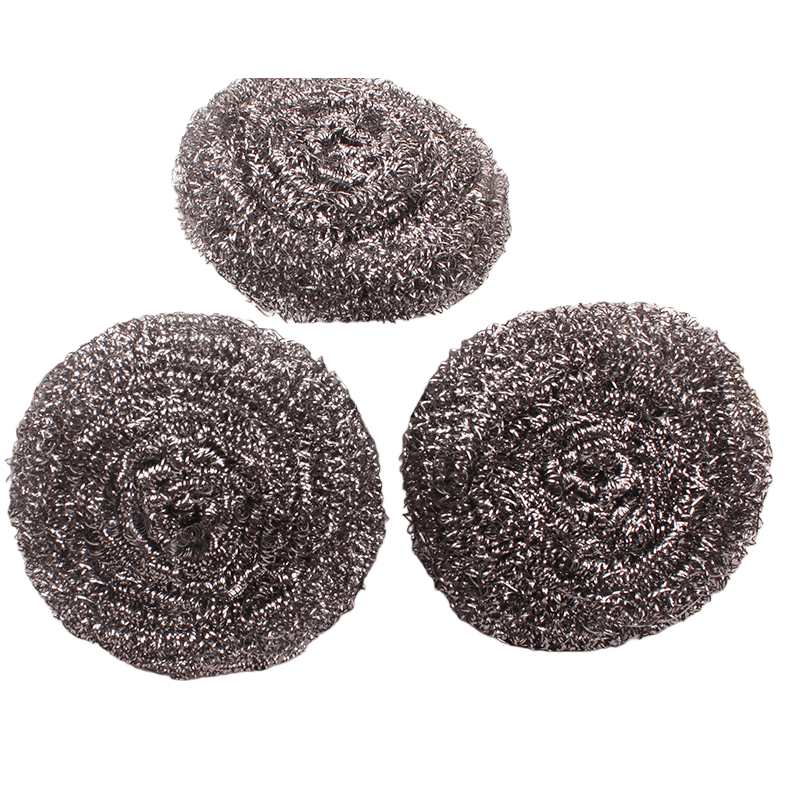 Three-in-one cup brush, stainless steel wire ball hard bristle brush, kitchen cleaning supplies, cleaning brush 144921808 Item Picture