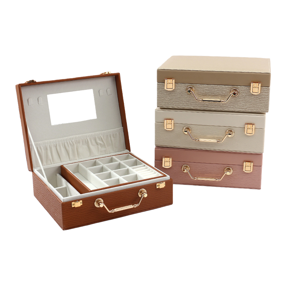 Jewelry box, storage box, jewelry box, necklace gift box, exquisite jewelry bag Item Picture
