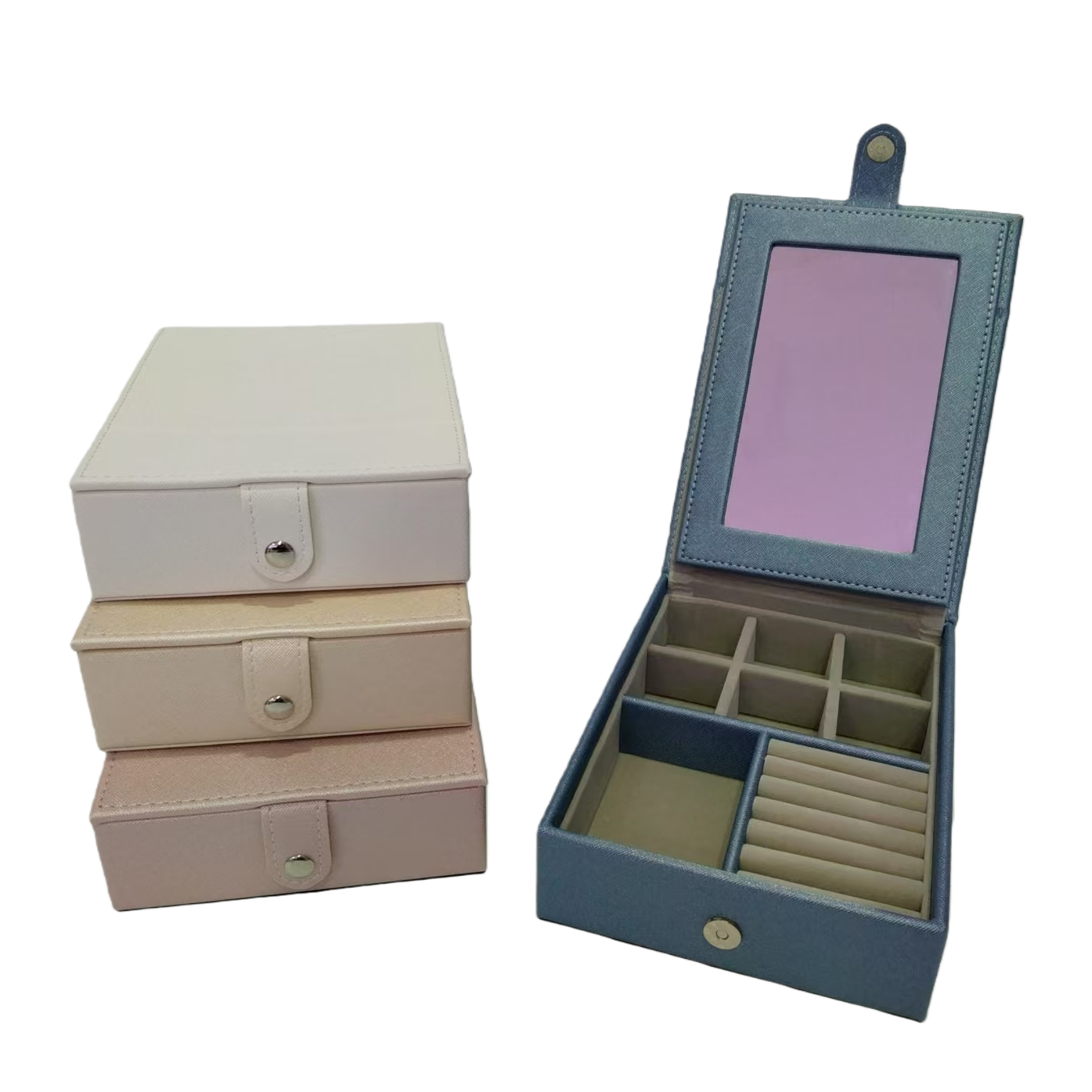 Cosmetics storage box, desktop storage box, storage supplies, cosmetics storage box, large capacity Item Picture