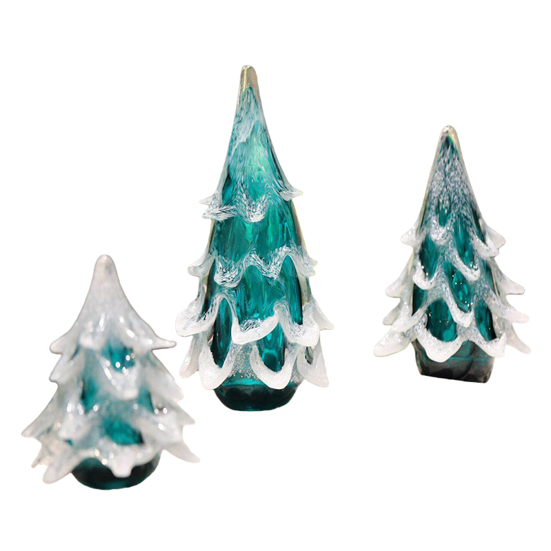 Christmas tree glass handicrafts decorate the Christmas tree Item Picture