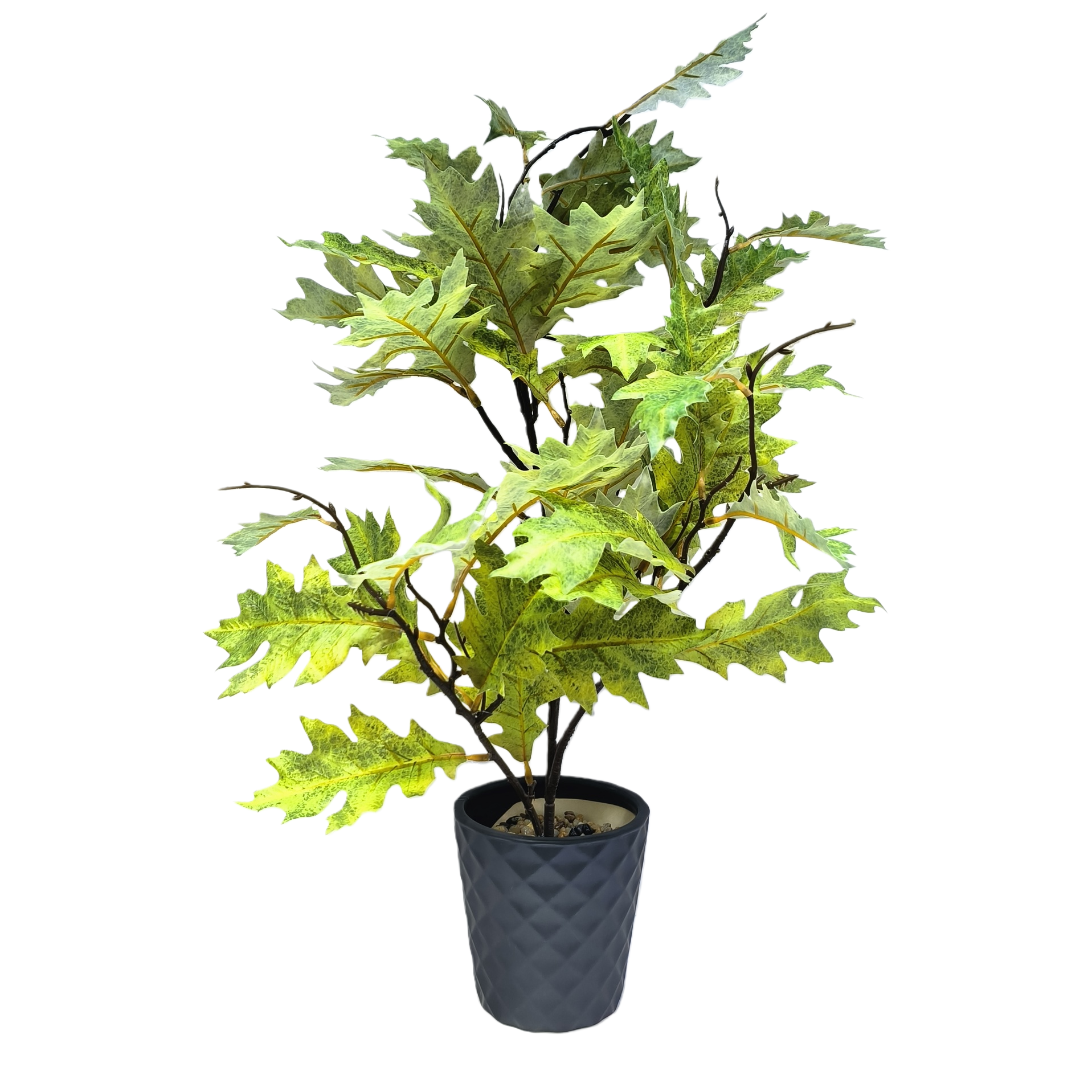 仿真绿植/花盆摆件/多肉植物材料包/装饰品/假树白底实物图