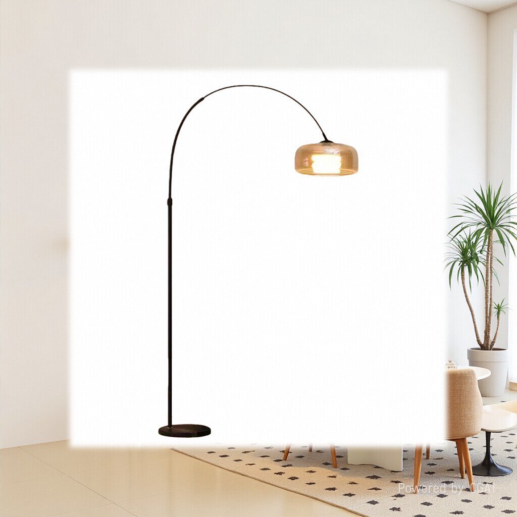 Modern, simple and creative sunset standing learning multi-functional floor lamp Specification image