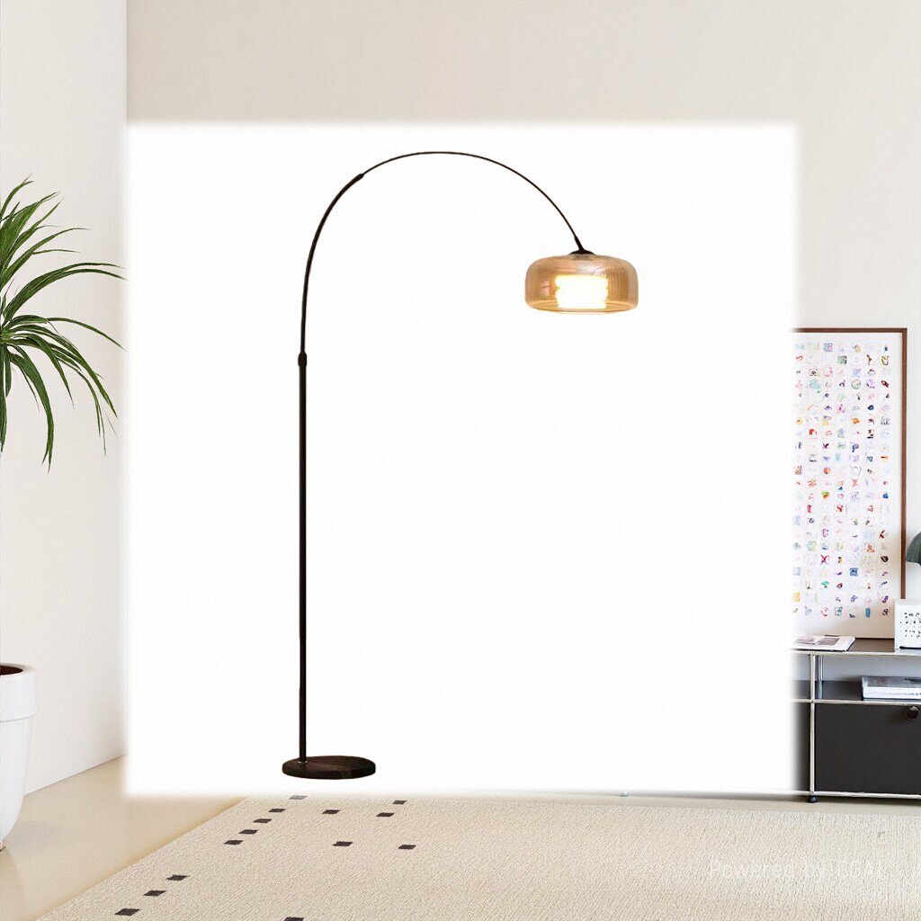 Modern, simple and creative sunset standing learning multi-functional floor lamp Application Scenario