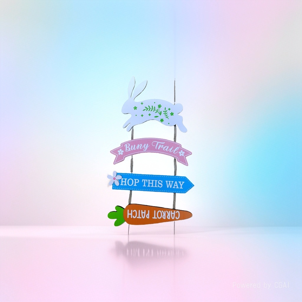Pink banner rabbit lantern decorations, festival party supplies, wedding period supplies Application Scenario