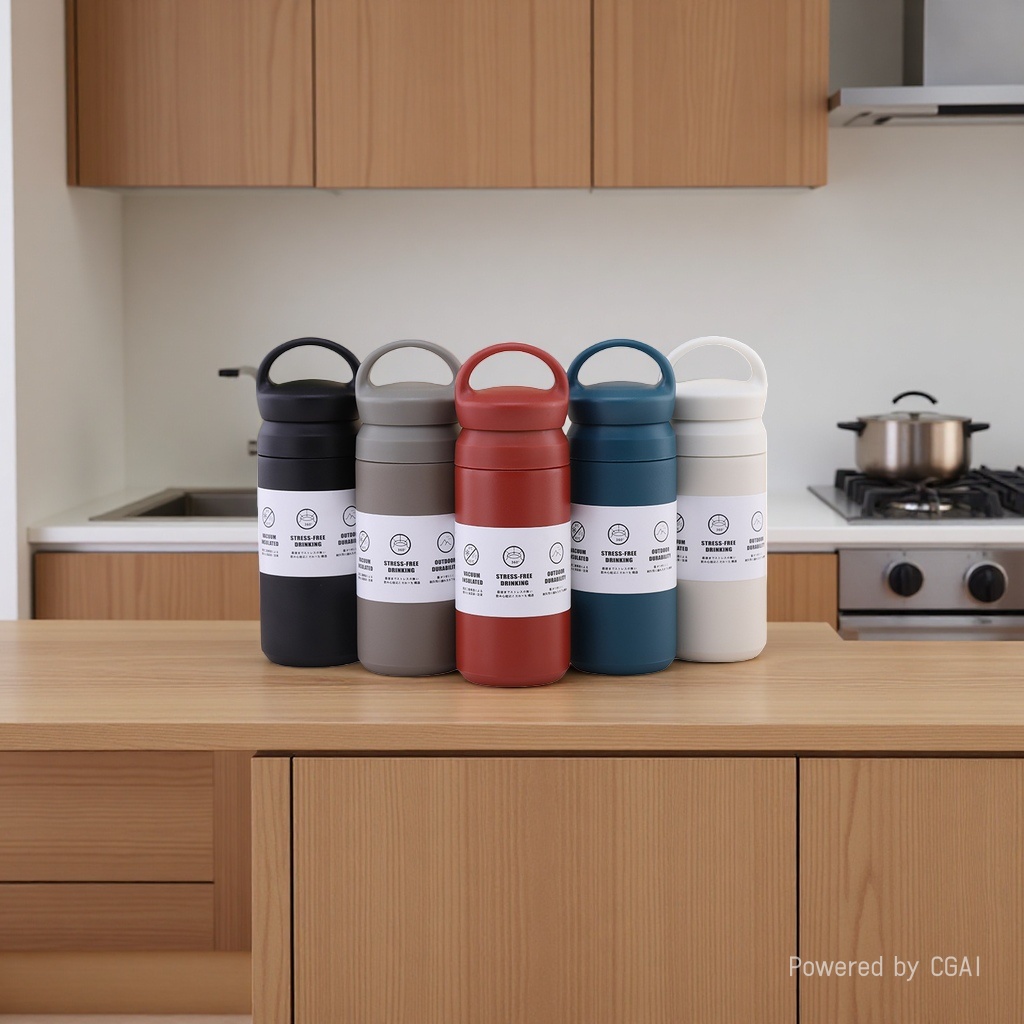 Nuevo acero inoxidable 304 tazas aislantes de doble capa tazas de café elemento de coche tazas de cuerpo recto portátil portátil taza de agua 350ml details Picture