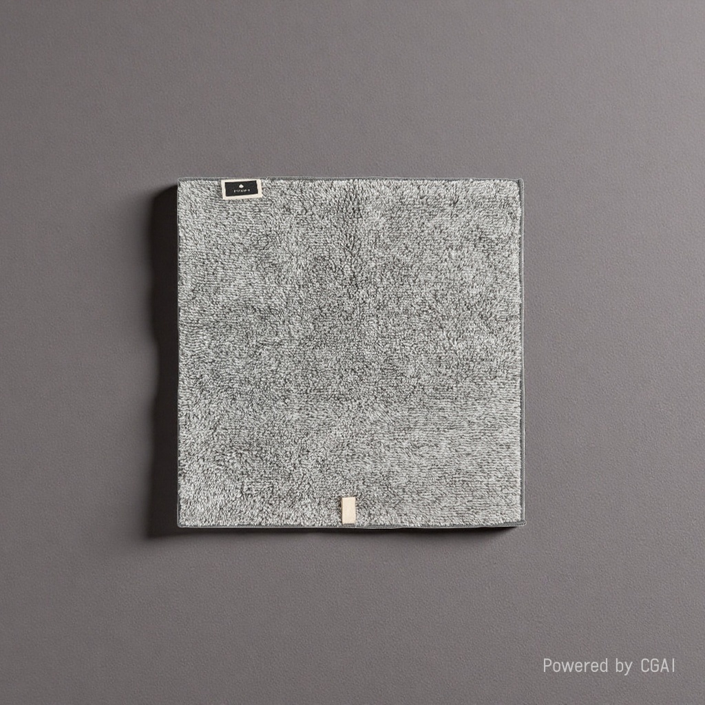 120g all-cotton grey hotel towel, breathable, absorbent, soft and durable details Picture