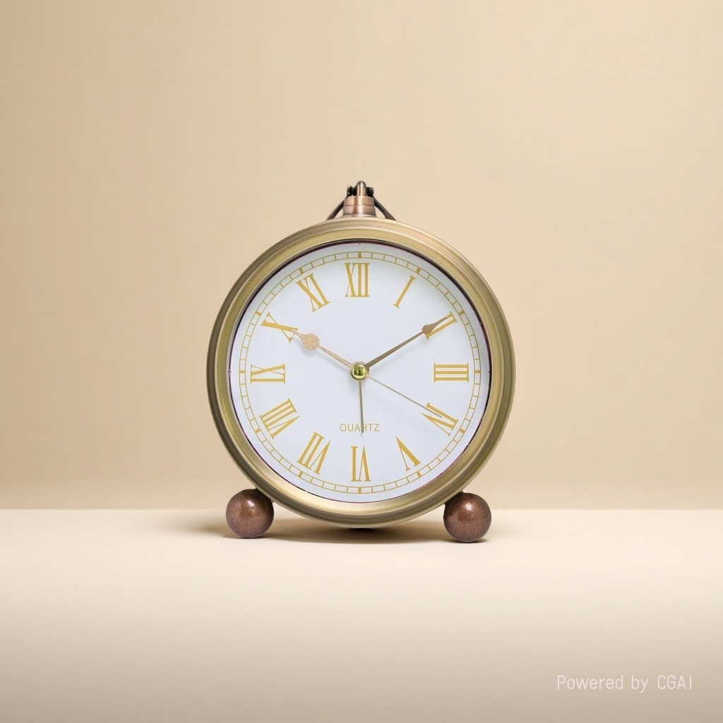 Retro-style smart alarm clock bedside table clock Application Scenario
