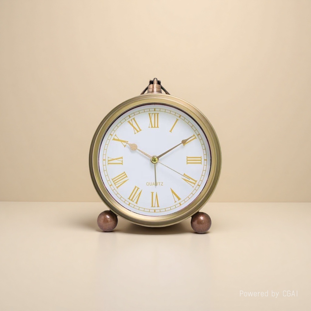 Retro-style smart alarm clock bedside table clock Specification image