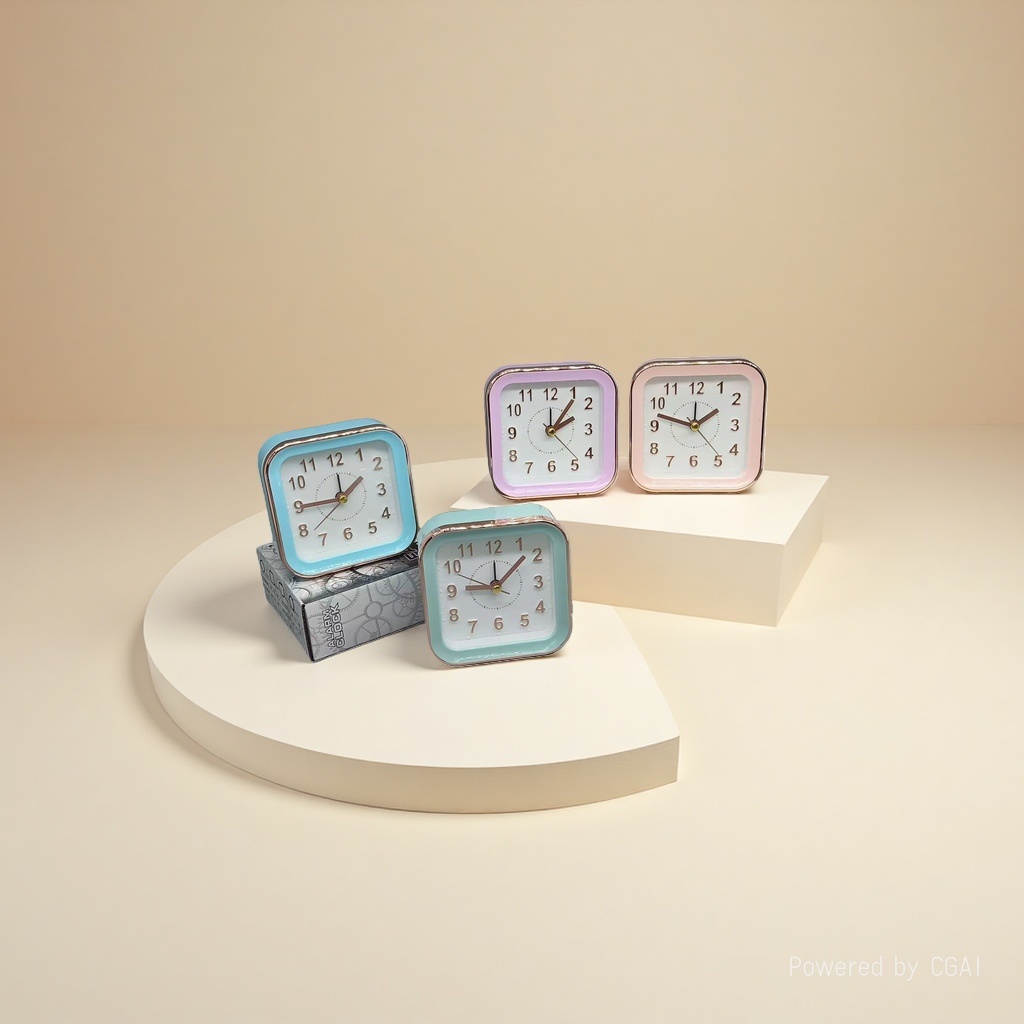 Gold-plated digital smart bedside alarm clock