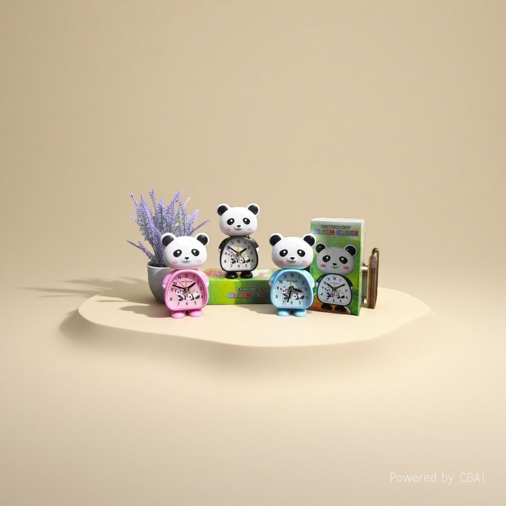 Cartoon Panda Smart Bedside alarm clock Specification image