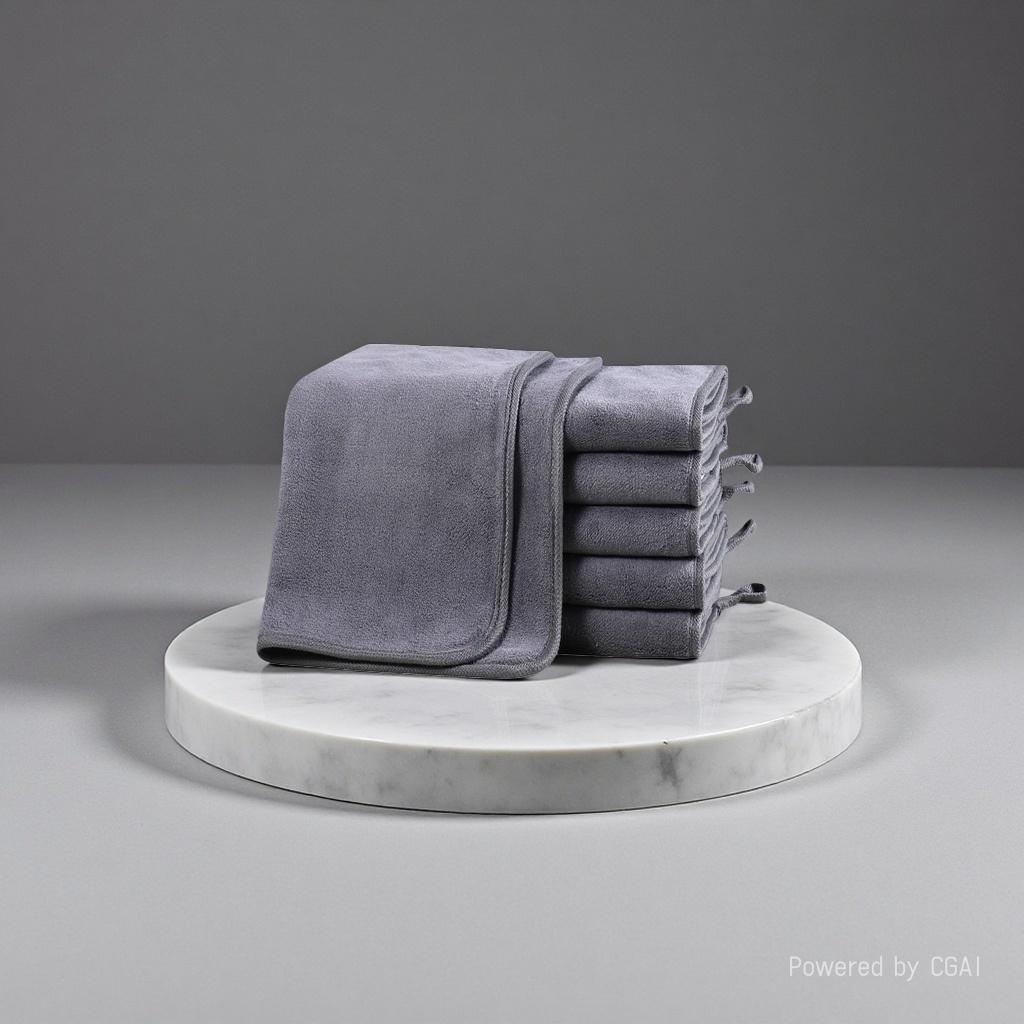 Grey all-cotton 120g hotel towel, white towel supplies, antibacterial and soft