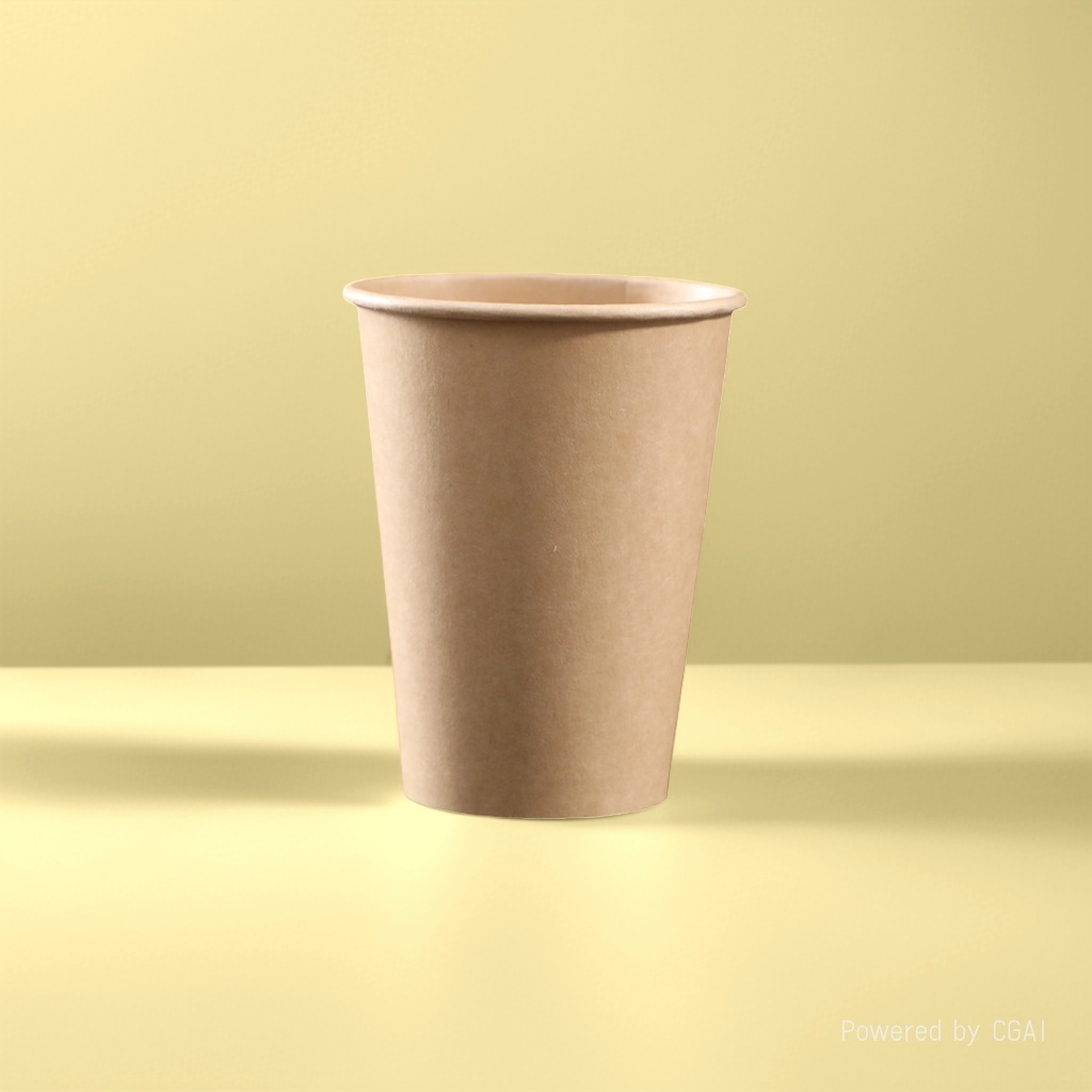 纸杯定制加厚牛皮纸咖啡豆浆奶茶一次性水杯订做商务品尝杯子批发7（6.5）盎司【现货空白杯】