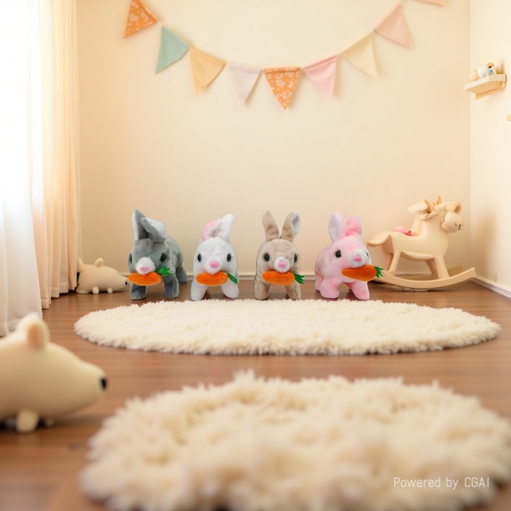 AI玩具/毛绒玩具/星星人/仿真猫背包/ai玩具产品图