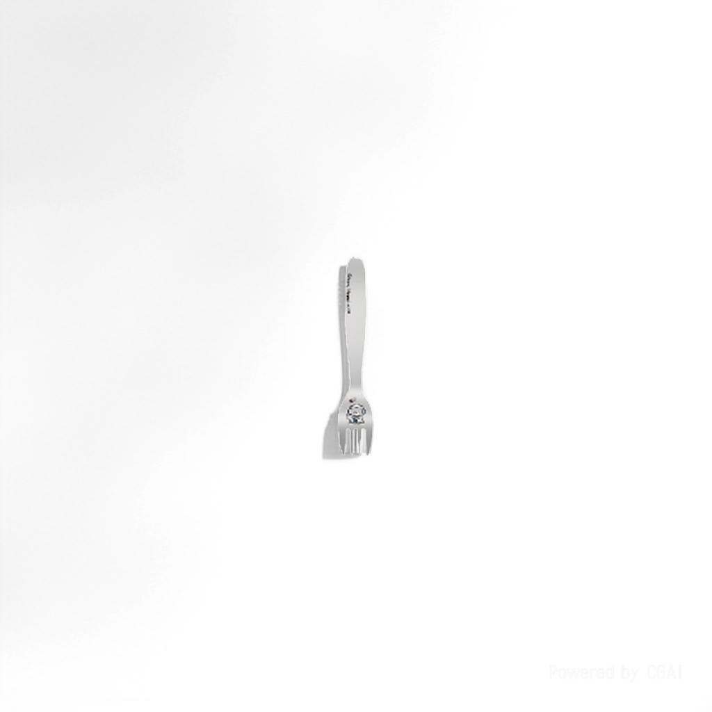 刀叉餐具C11505-SN-HL儿童辅食叉-砂光-宝宝辅食专业餐具家用餐具叉子 Specification image
