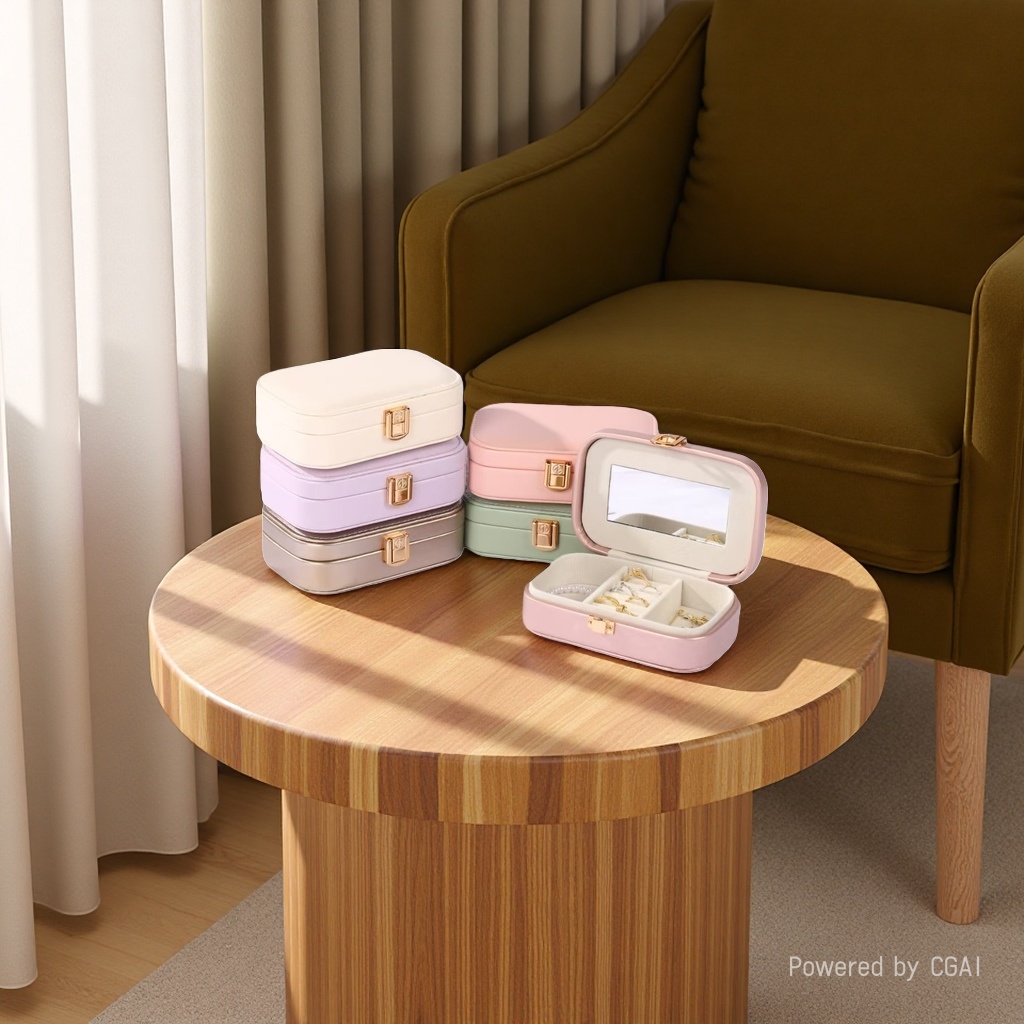 Jewelry storage box, jewelry bag, bracelet box, necklace gift box, simple dust-proof storage box