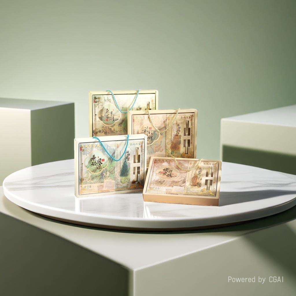 National style series basic style set gift box details Picture