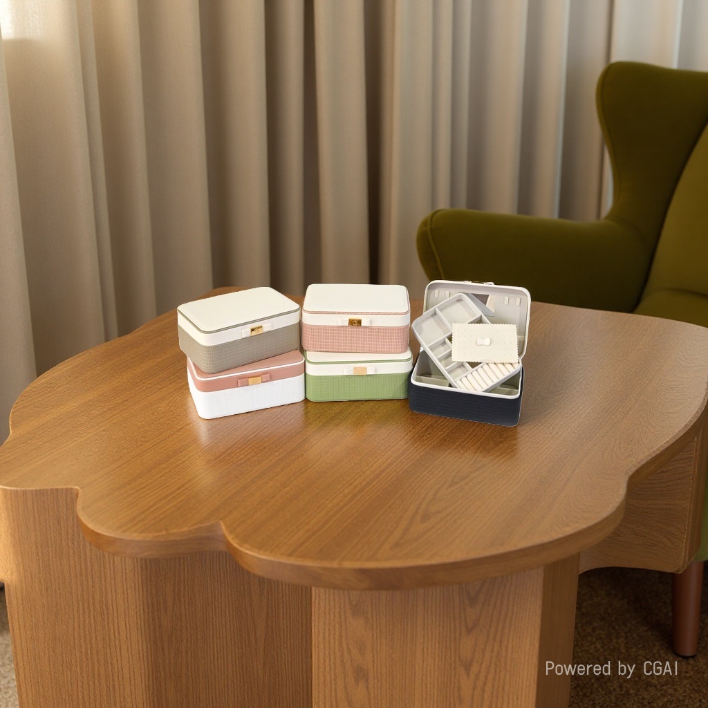 Desktop storage box, cosmetic storage box, multi-layer storage box, storage box, storage items Application Scenario