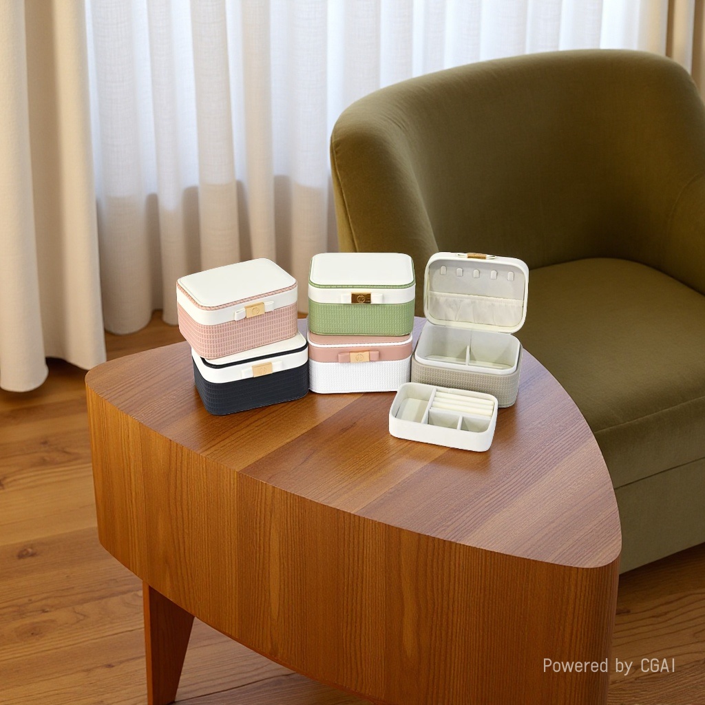 Makeup storage box, desktop storage box, cosmetics storage box, storage items storage box Application Scenario