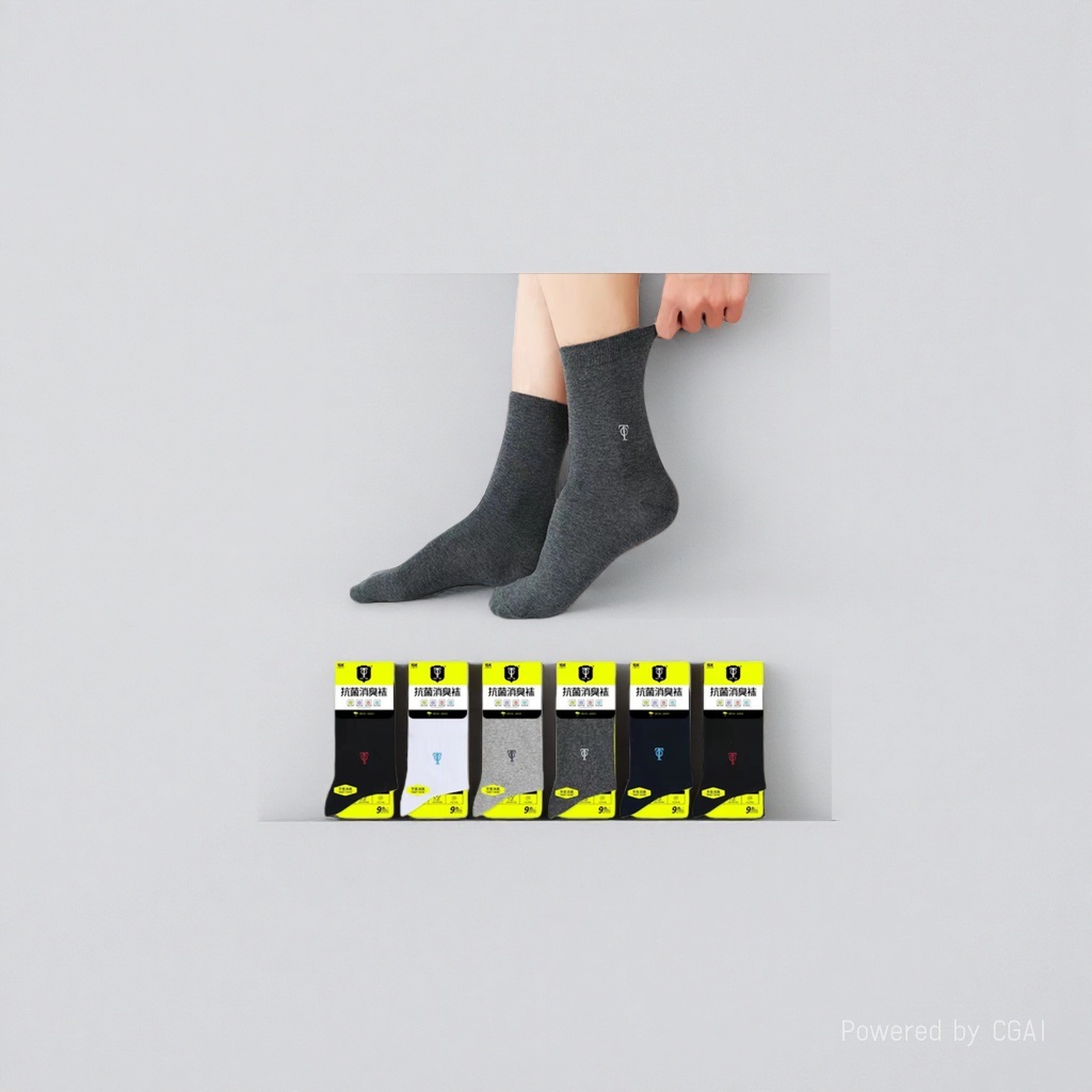 Antibacterial and deodorizing socks, daily breathable and comfortable anti-odor socks Application Scenario