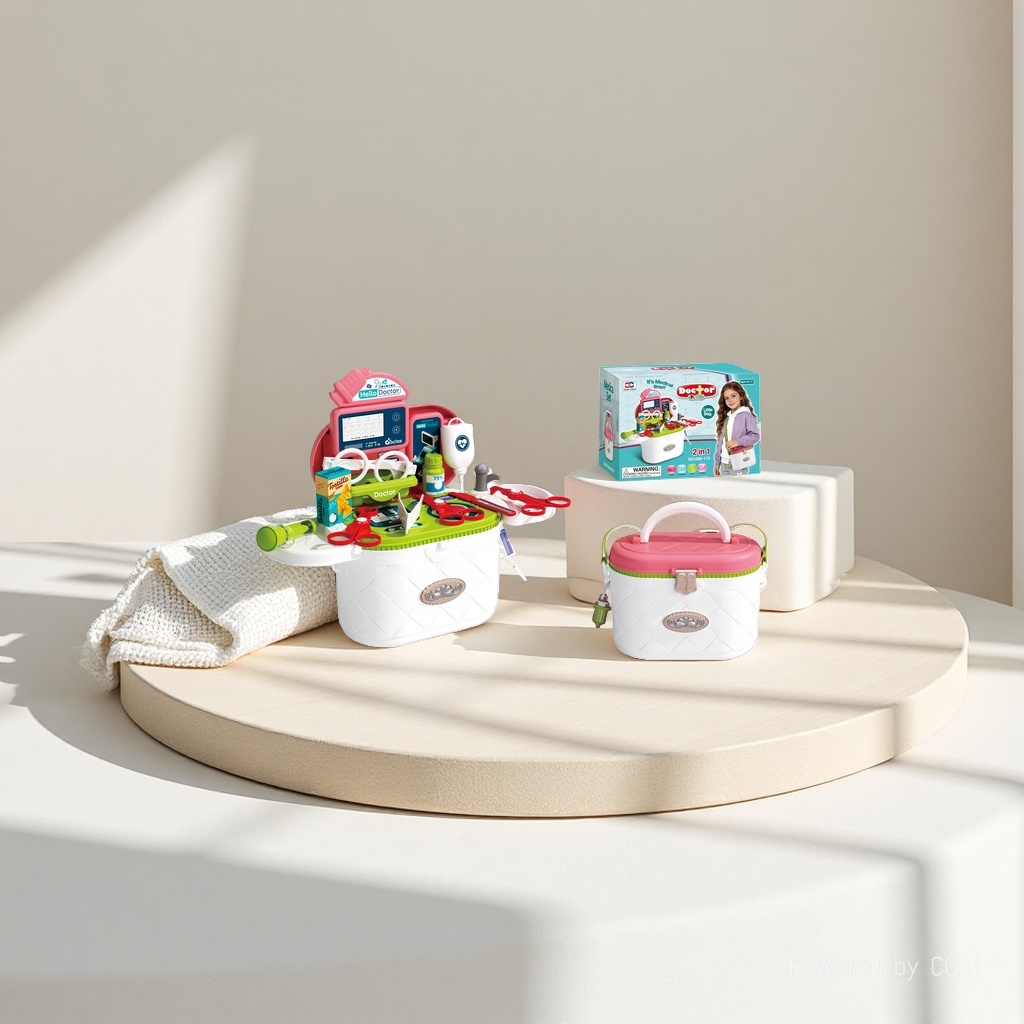 Children's medical care toy sets, medical consumables and nursing supplies toys, medical equipment toys