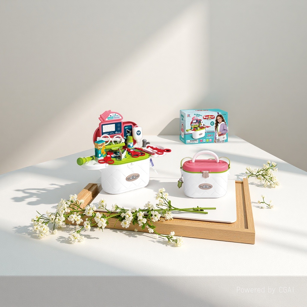 Children's medical care toy sets, medical consumables and nursing supplies toys, medical equipment toys Application Scenario