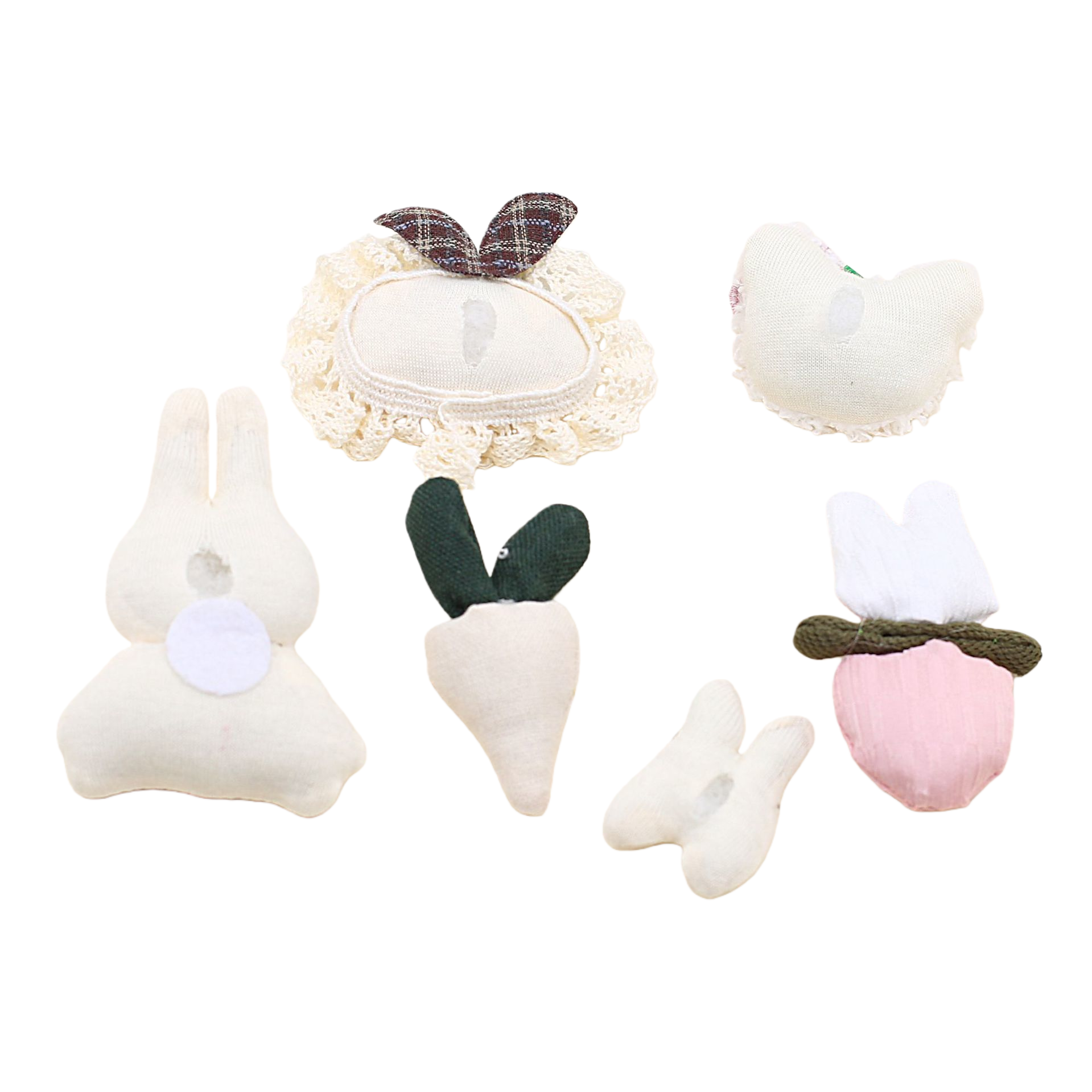 Forest-themed shoes, socks, hats, accessories, small animals, versatile, cute, three-dimensional embroidered, diy handmade clothing, accessories and accessories