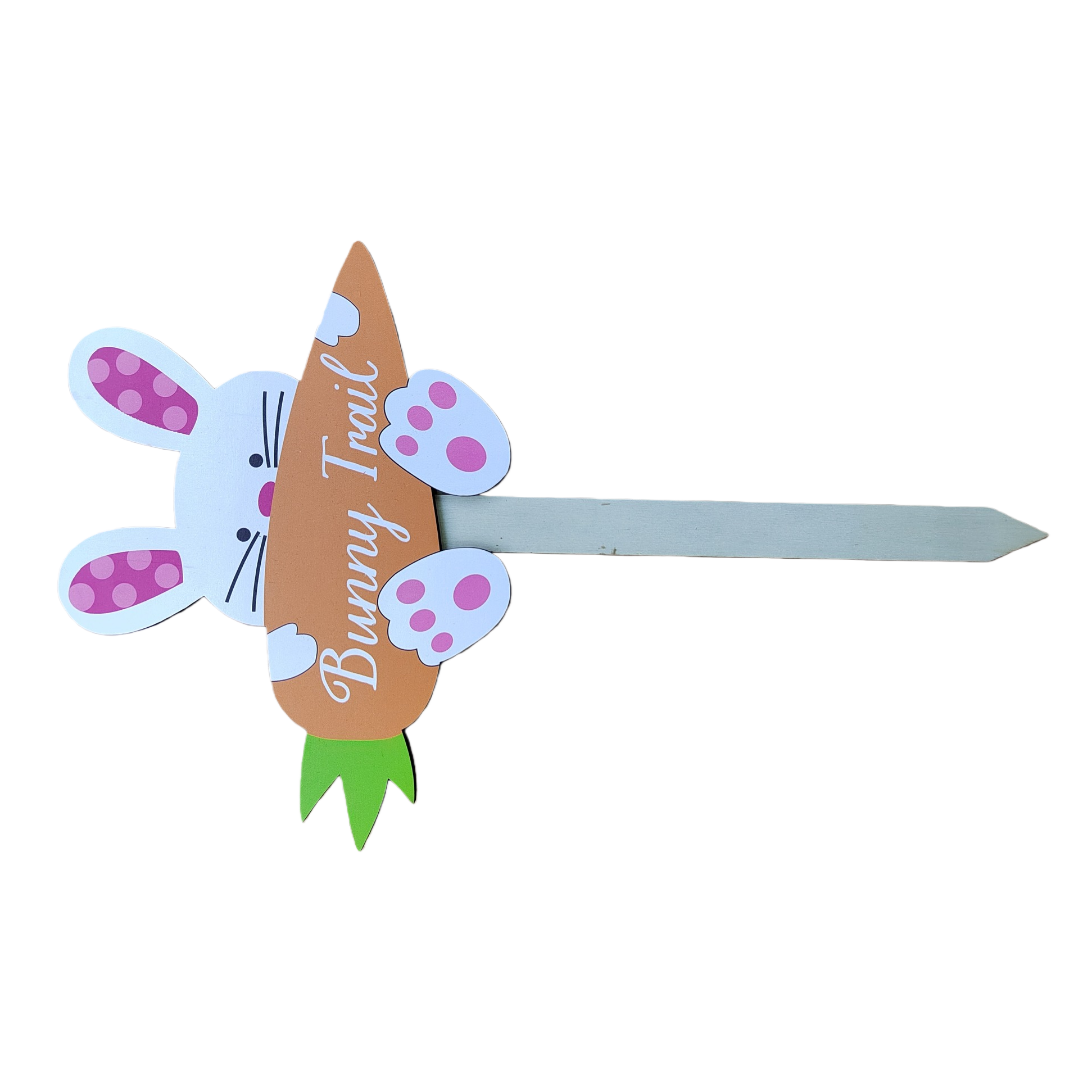 Cartoon rabbit carrot signboards, other wedding supplies, wedding decoration props Item Picture