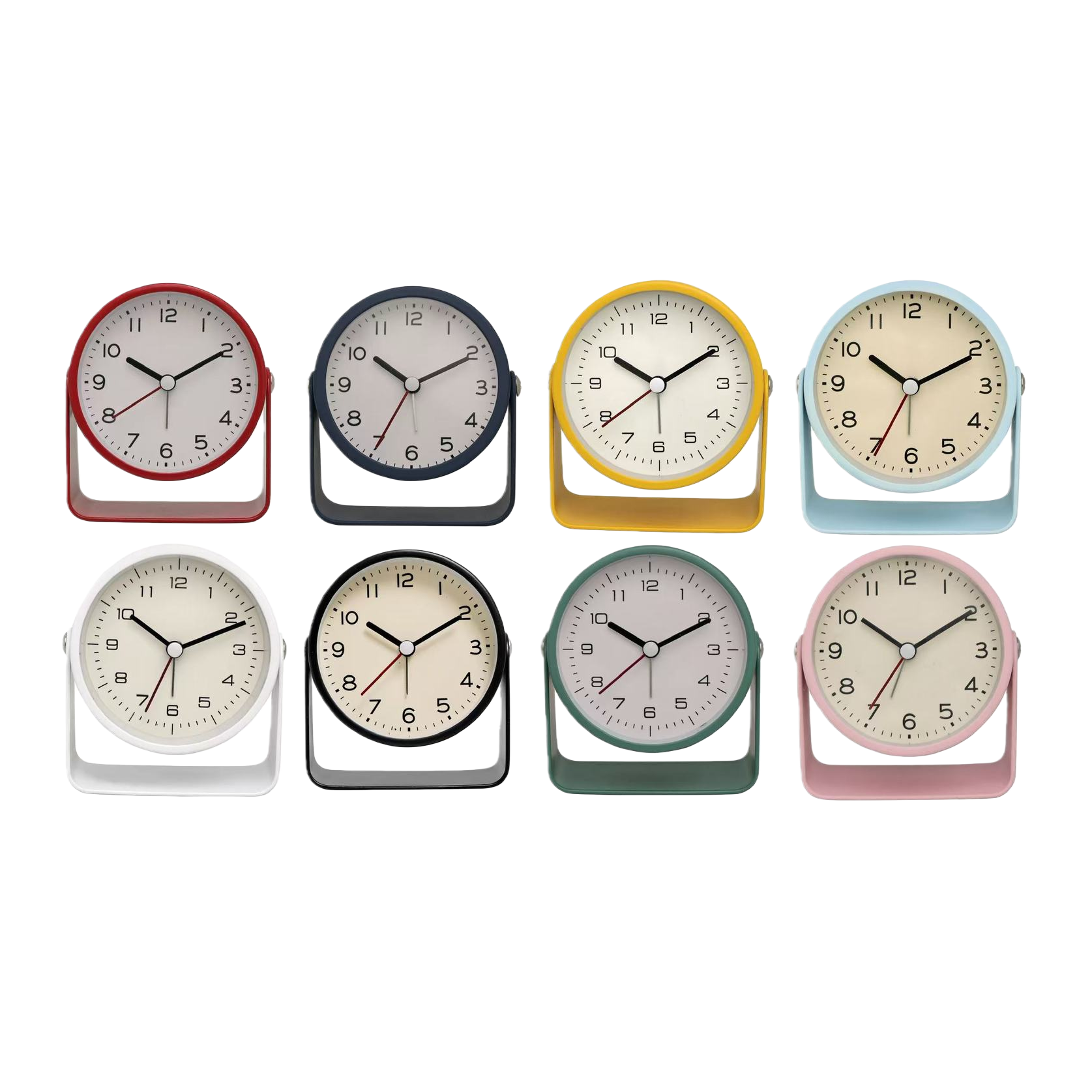 Colorful table clock, smart alarm clock, bedside clock Item Picture