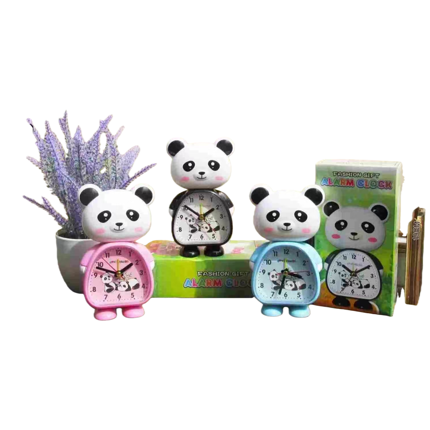 Cartoon Panda Smart Bedside alarm clock Item Picture