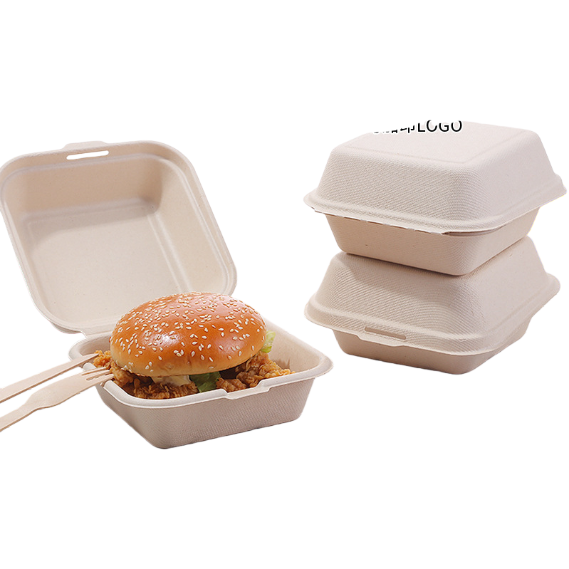 一次性餐盒/方形打包盒/一次性饭盒/一次性塑料餐盒/一次性用品塑料餐盒白底实物图