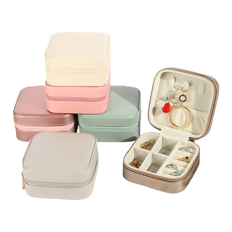 Jewelry storage box, jewelry bag, bracelet box, necklace gift box, simple and dust-proof storage box. 134618055 Item Picture