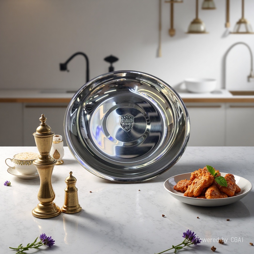 SUS304 extra-thick deep plate 19.5CM Specification image