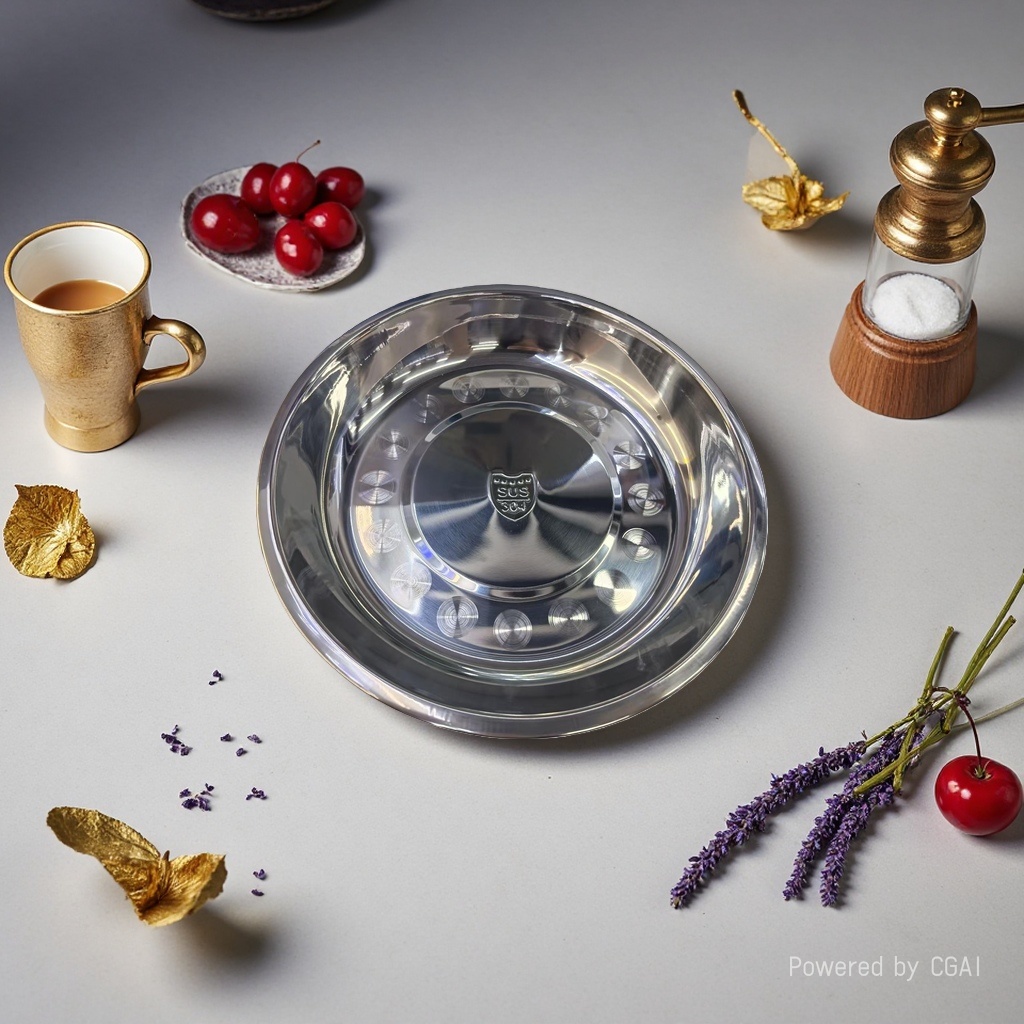 SUS304 extra-thick deep plate 25.8CM Specification image