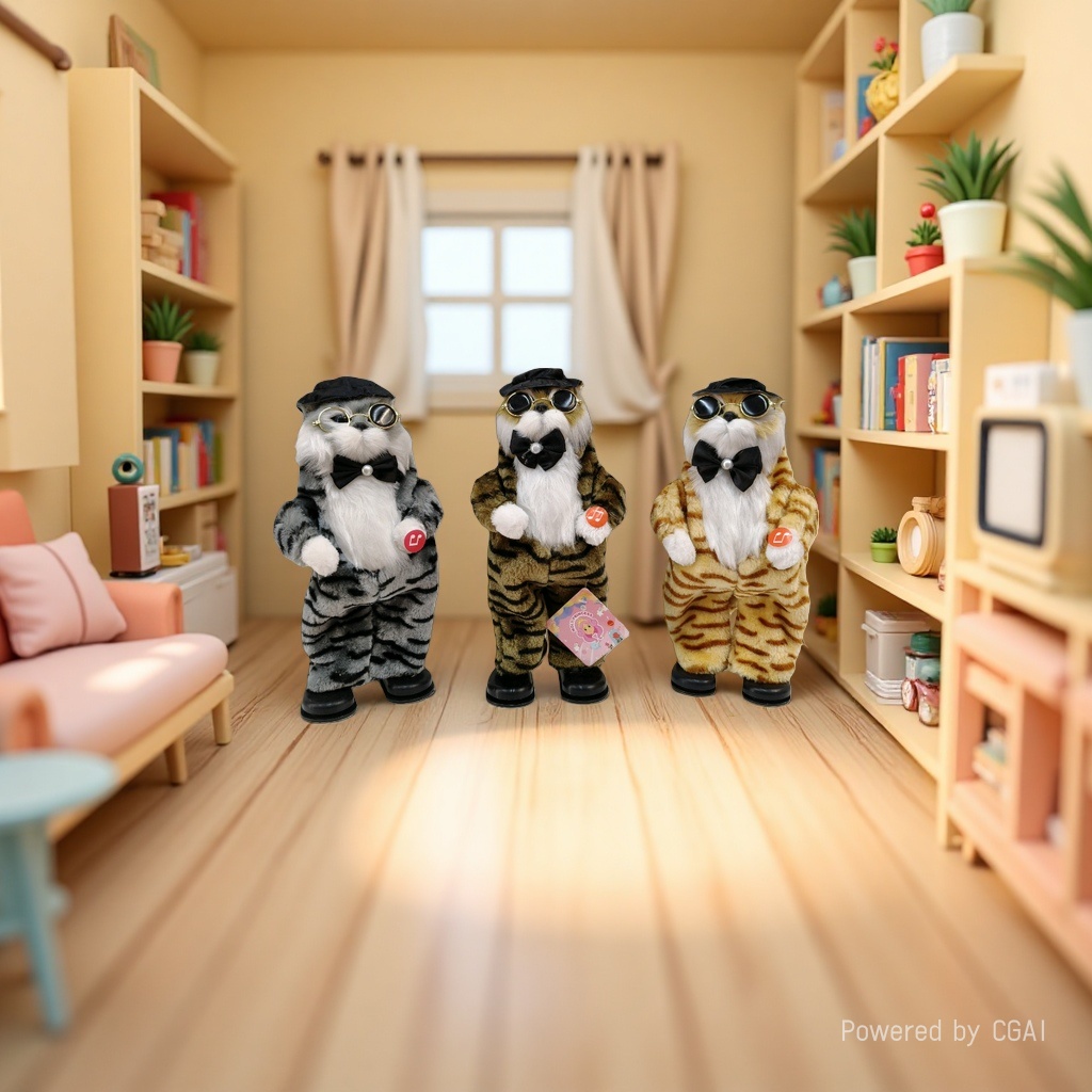 Electric series glasses, Twisty cat, multi-functional electric toys, festival gifts, etc details Picture
