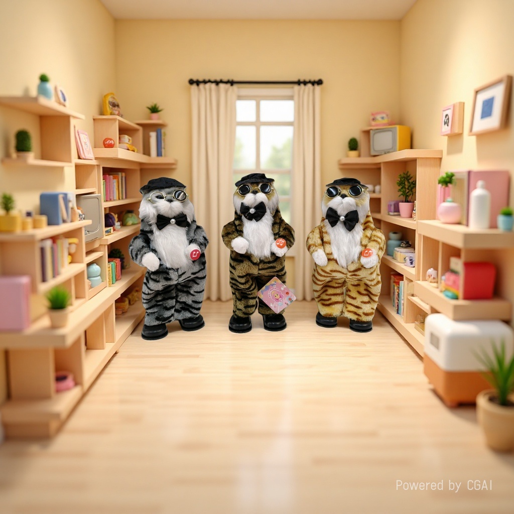 Electric series glasses, Twisty cat, multi-functional electric toys, festival gifts, etc Application Scenario