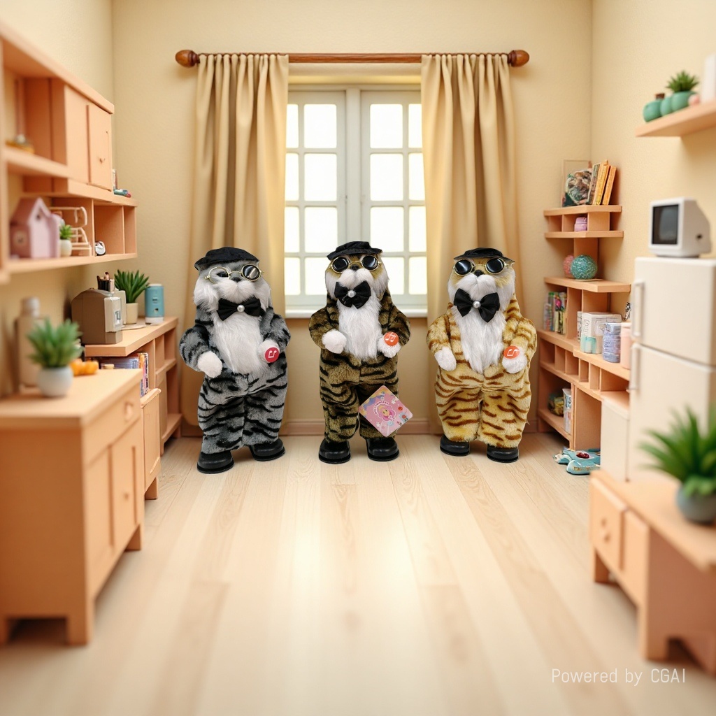 Electric series glasses, Twisty cat, multi-functional electric toys, festival gifts, etc Specification image