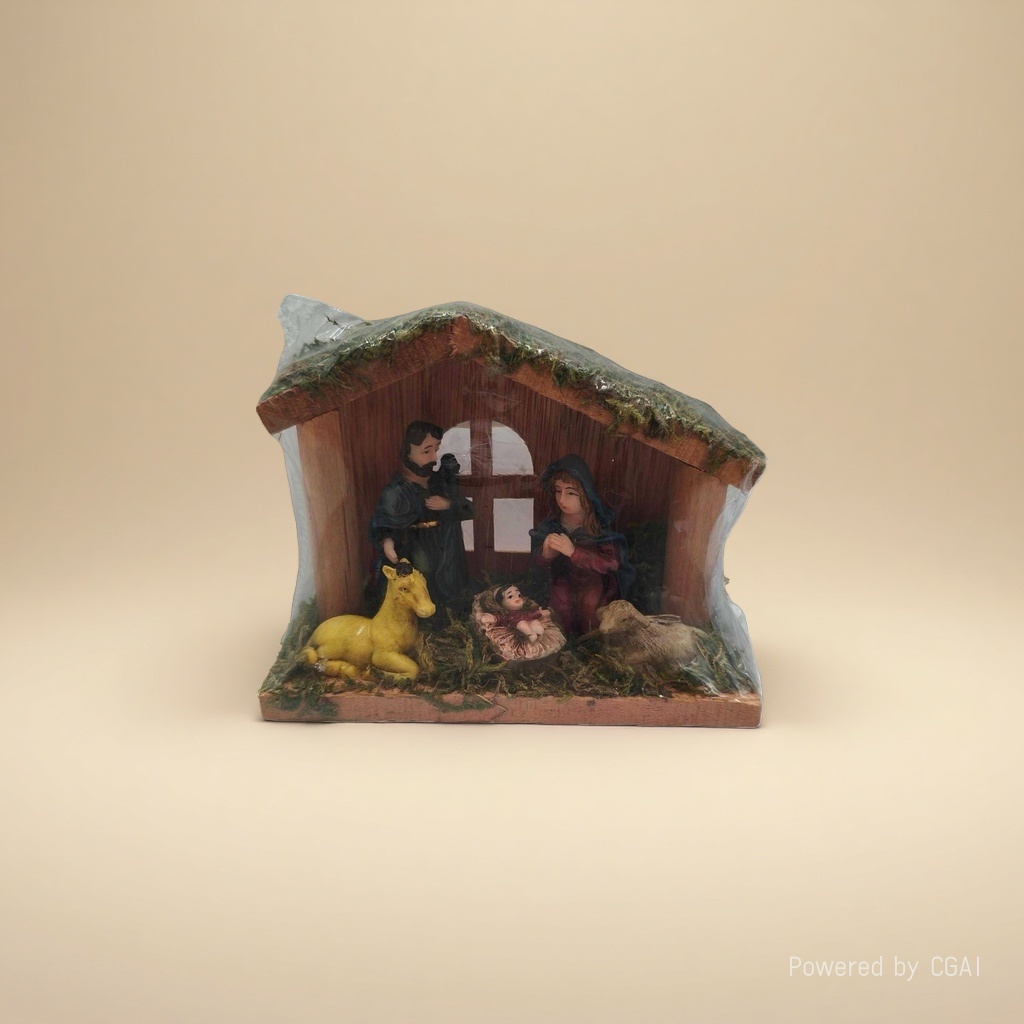 Model house ornaments, Christmas decorations details Picture