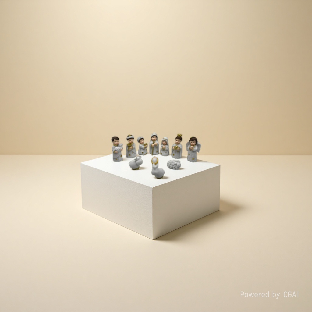 Handmade ceramic figure ornaments Application Scenario