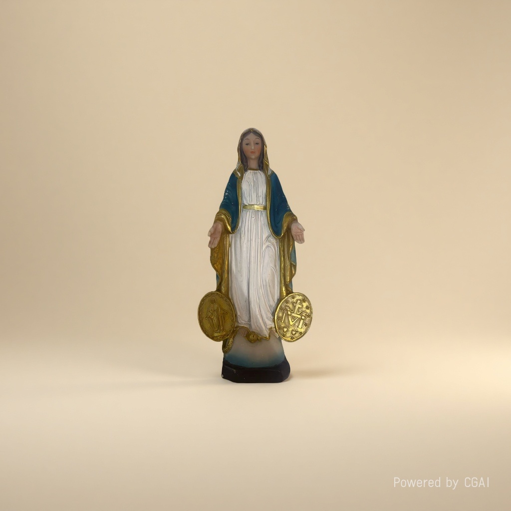 Resin statue ornaments of the Holy Mother Mary, religious Buddha statues, divine statues, resin Buddha statues, home ornaments, festival decorations Application Scenario