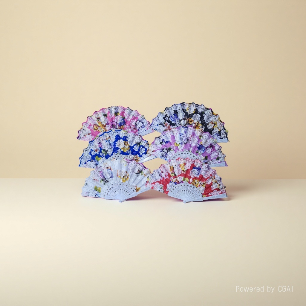 漆扇子/扇子/纸扇/折扇/工艺折扇产品图