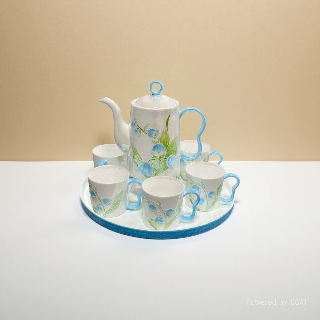 茶具套装/茶具/茶壶/咖啡杯套装/高端茶具产品图