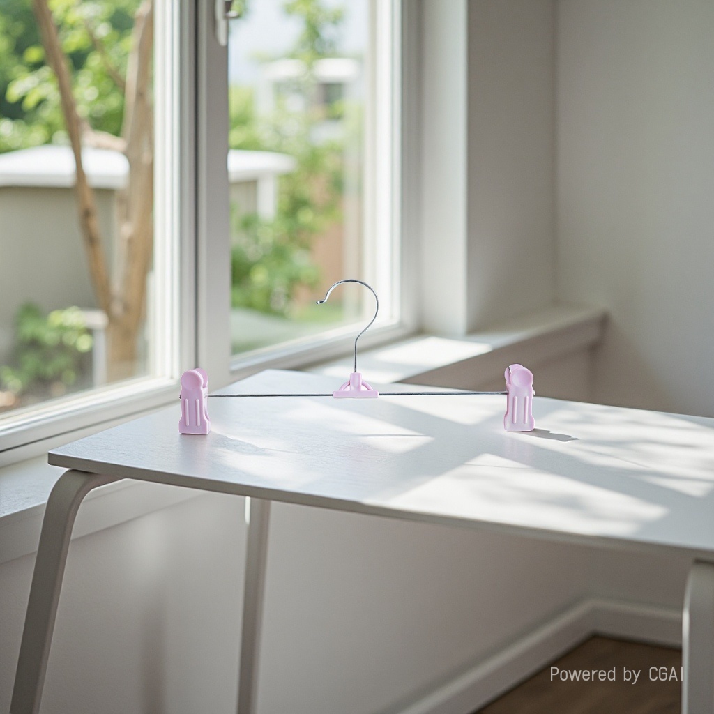Anti-slip plastic trouser clips, seamless trouser racks, trouser clips, skirt clips, underwear hangers, home clothing store hangers Specification image